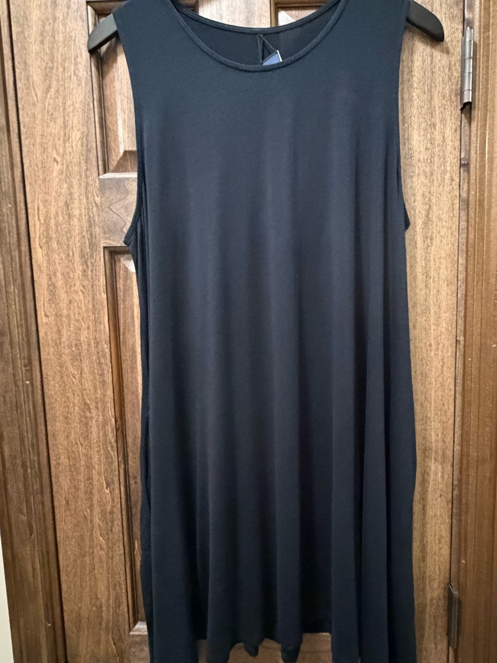 Swimsuits For All Black Sleeveless Swim Coverup